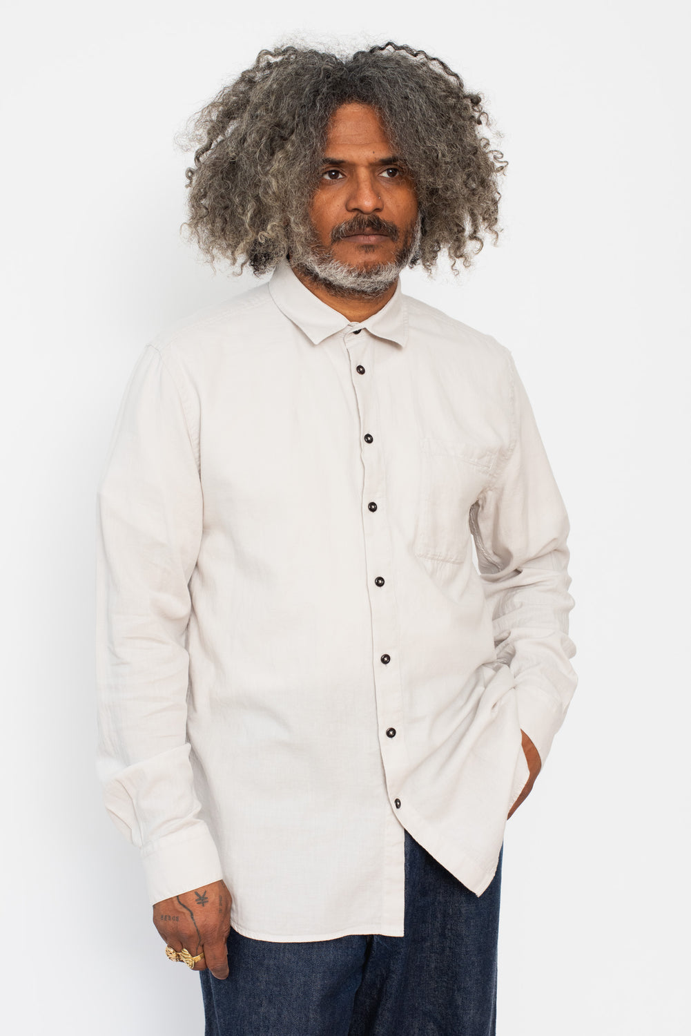 HENNING Classic Shirt Fog