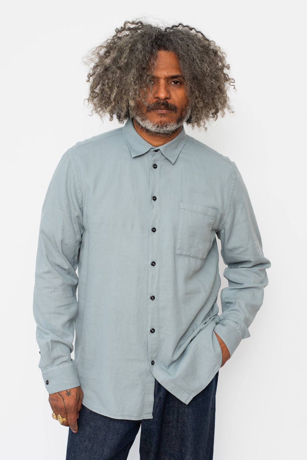 HENNING Classic Shirt Lagoon