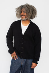 LEANDER Classic Cardigan Black