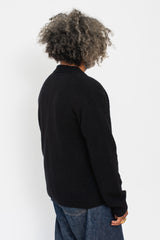 LEANDER Classic Cardigan Black
