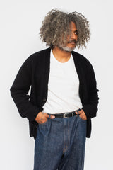 LEANDER Classic Cardigan Black