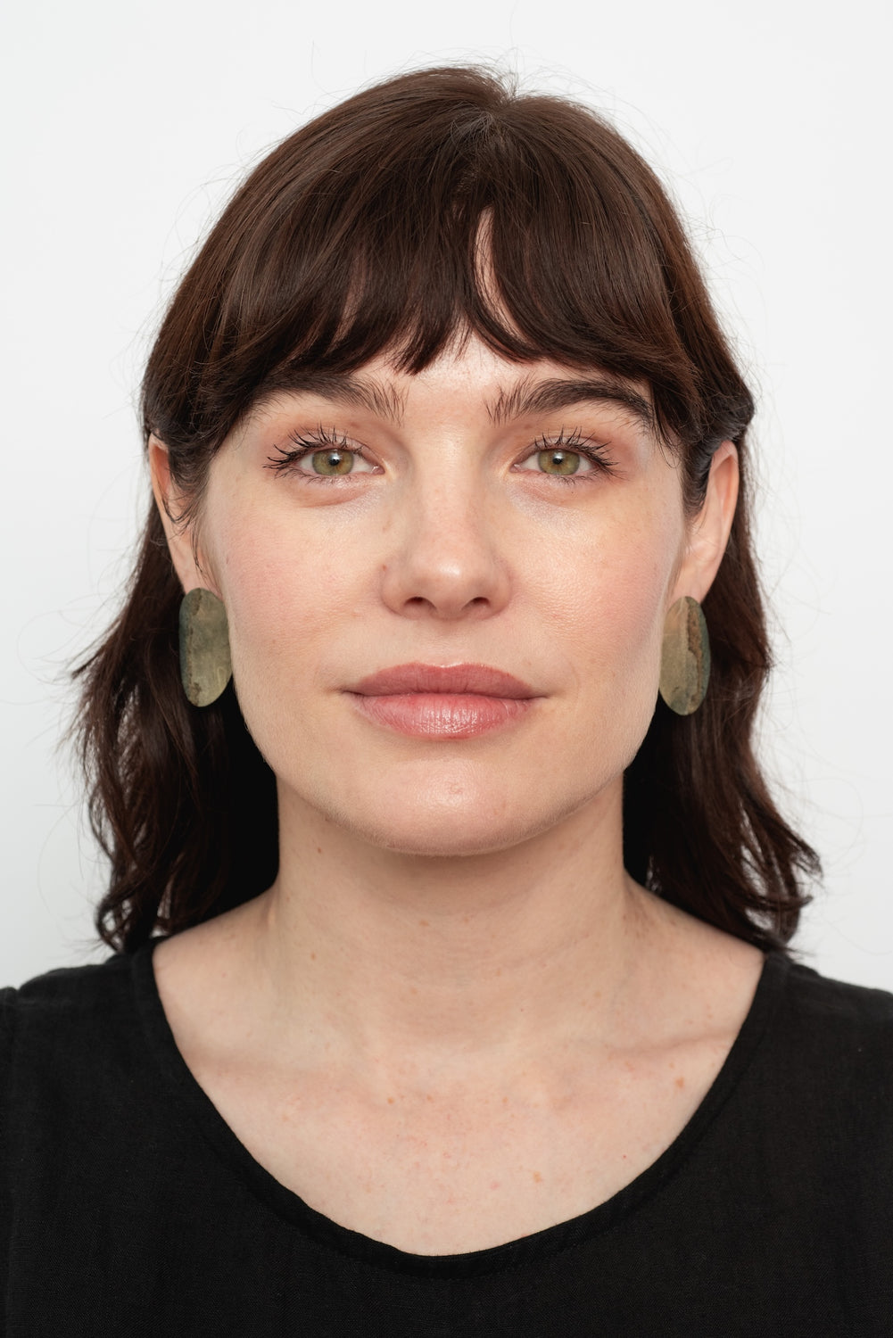 Indigo Washi Earrings A