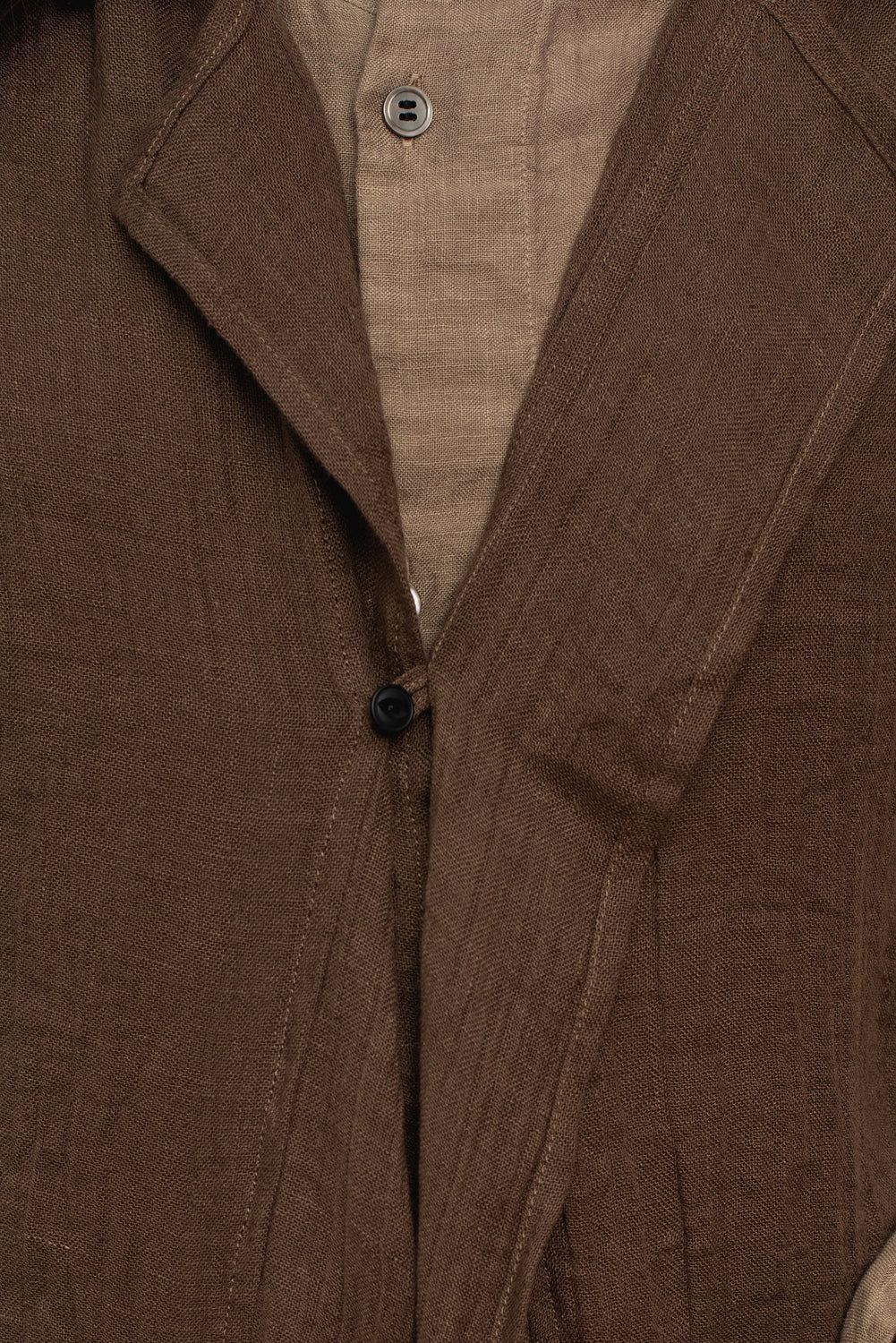 Linen Cape Blouse