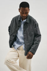 POST Chinois Travail Coverall 2 Gray