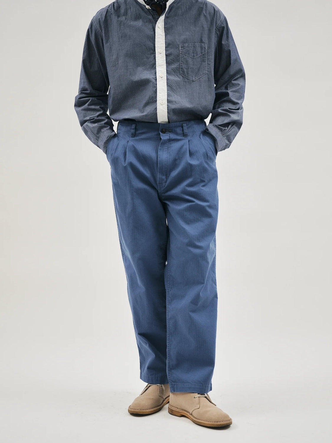 California Pegtop Pants Blue