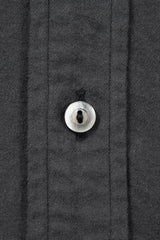 Rounder Shirt Cotton Suede Gray