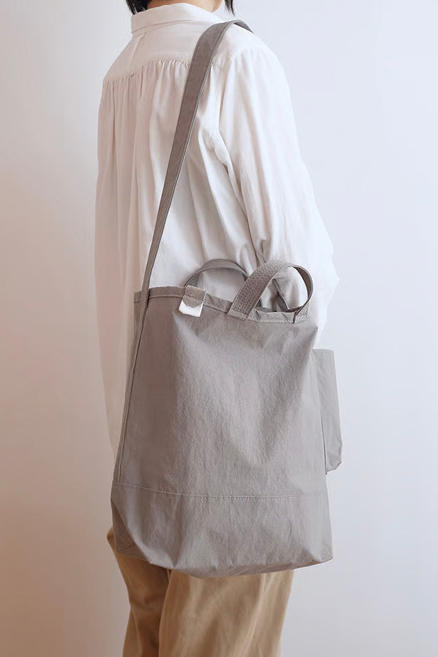 Side Pocket Tote Bag PT Gray