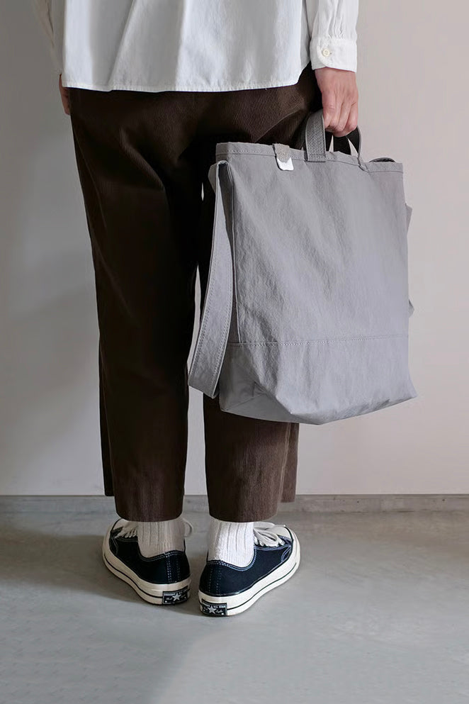 Side Pocket Tote Bag PT Gray