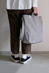 Side Pocket Tote Bag PT Gray