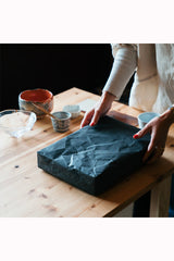 A4 Box with Lid Black