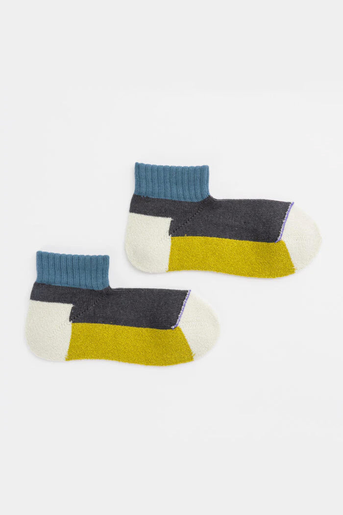 Low Sport Socks, Mustard