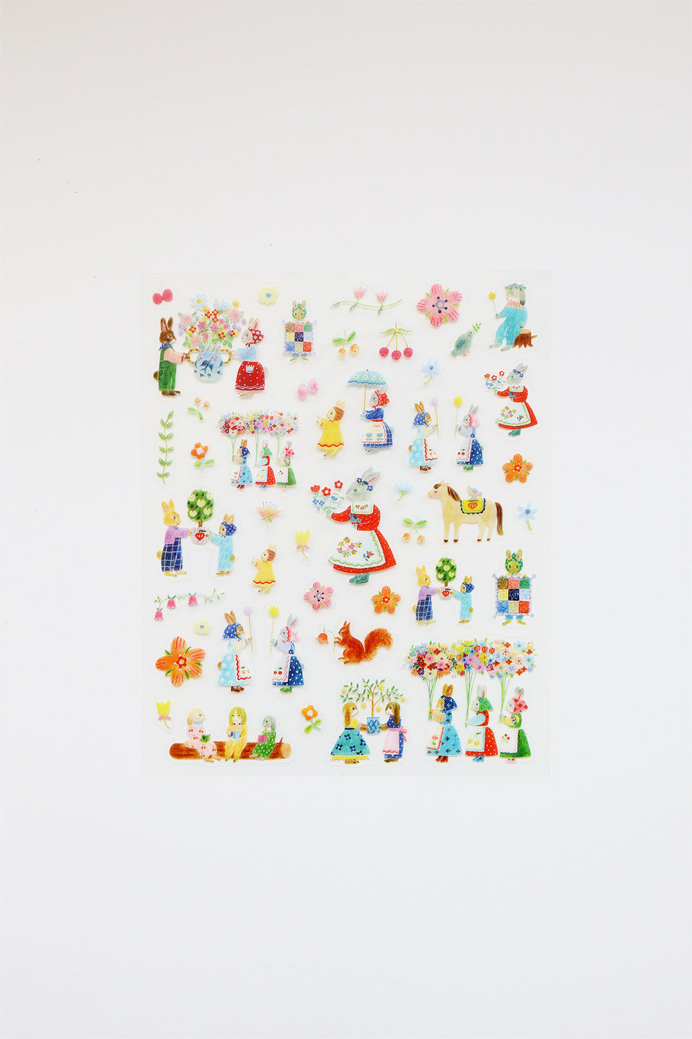 Rabbit Garden Stickers