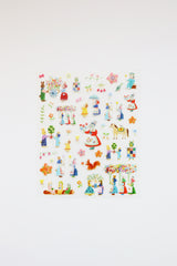 Rabbit Garden Stickers