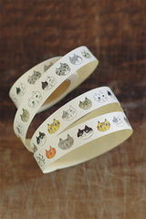 Cats Sticker Roll Small