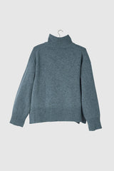 Polo Sweater Turquoise