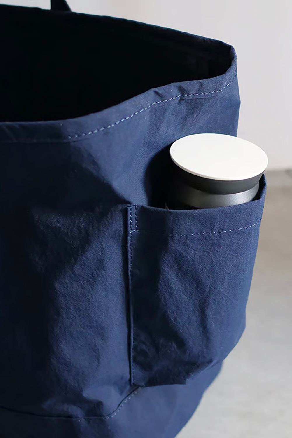 Side Pocket TT Bag Grey Midnight Blue