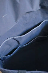 Side Pocket TT Bag Grey Midnight Blue