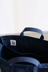 Side Pocket TT Bag Grey Midnight Blue