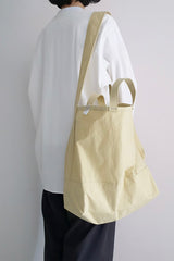 Side Pocket Tote Bag Honey Mustard