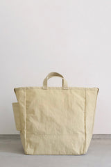 Side Pocket Tote Bag Honey Mustard