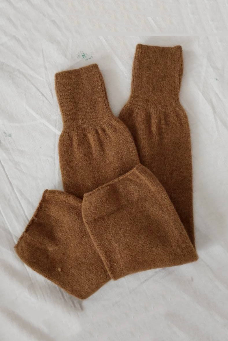 YUNCA Arm Warmers Mustard