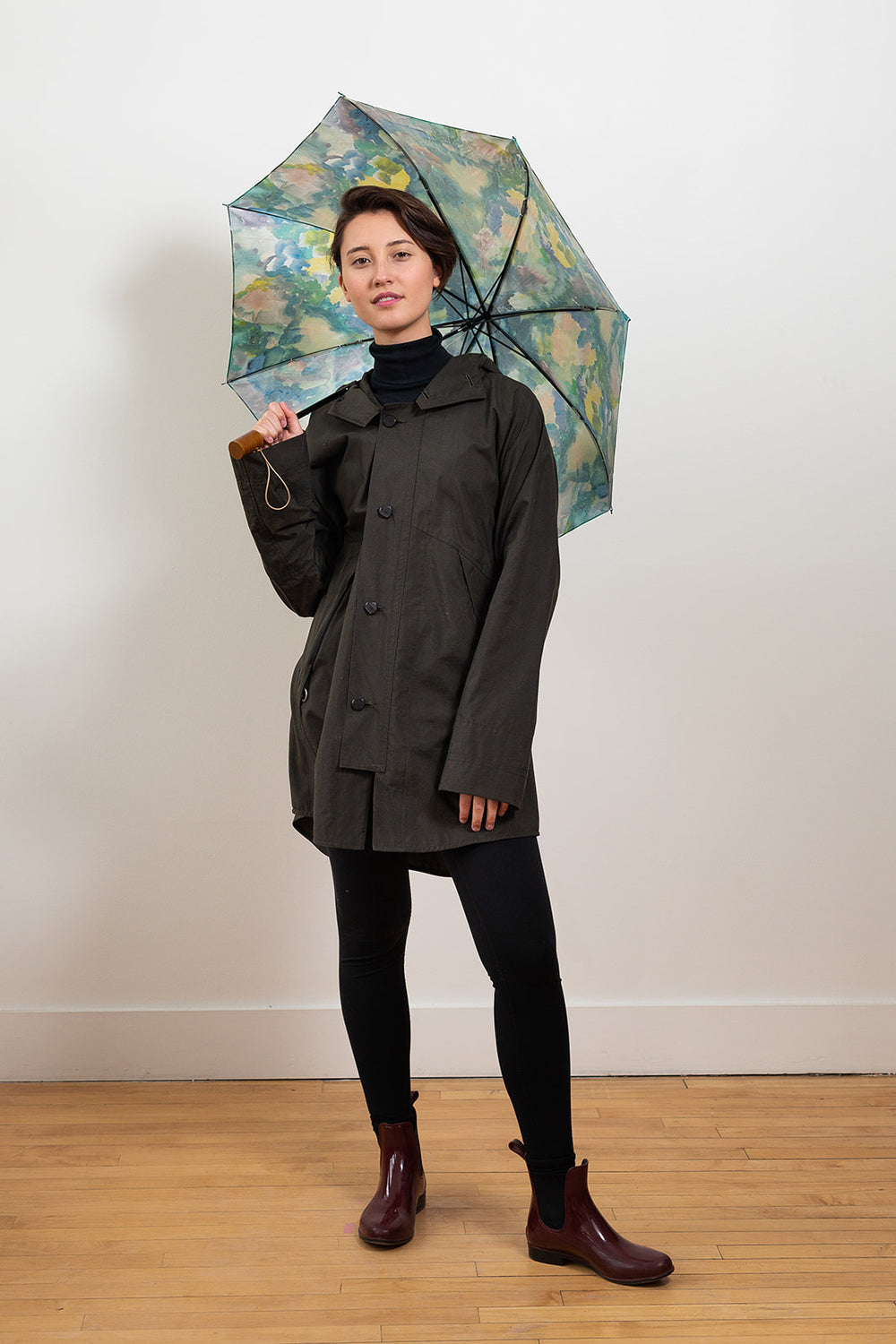 Rain Jacket Mountain Green