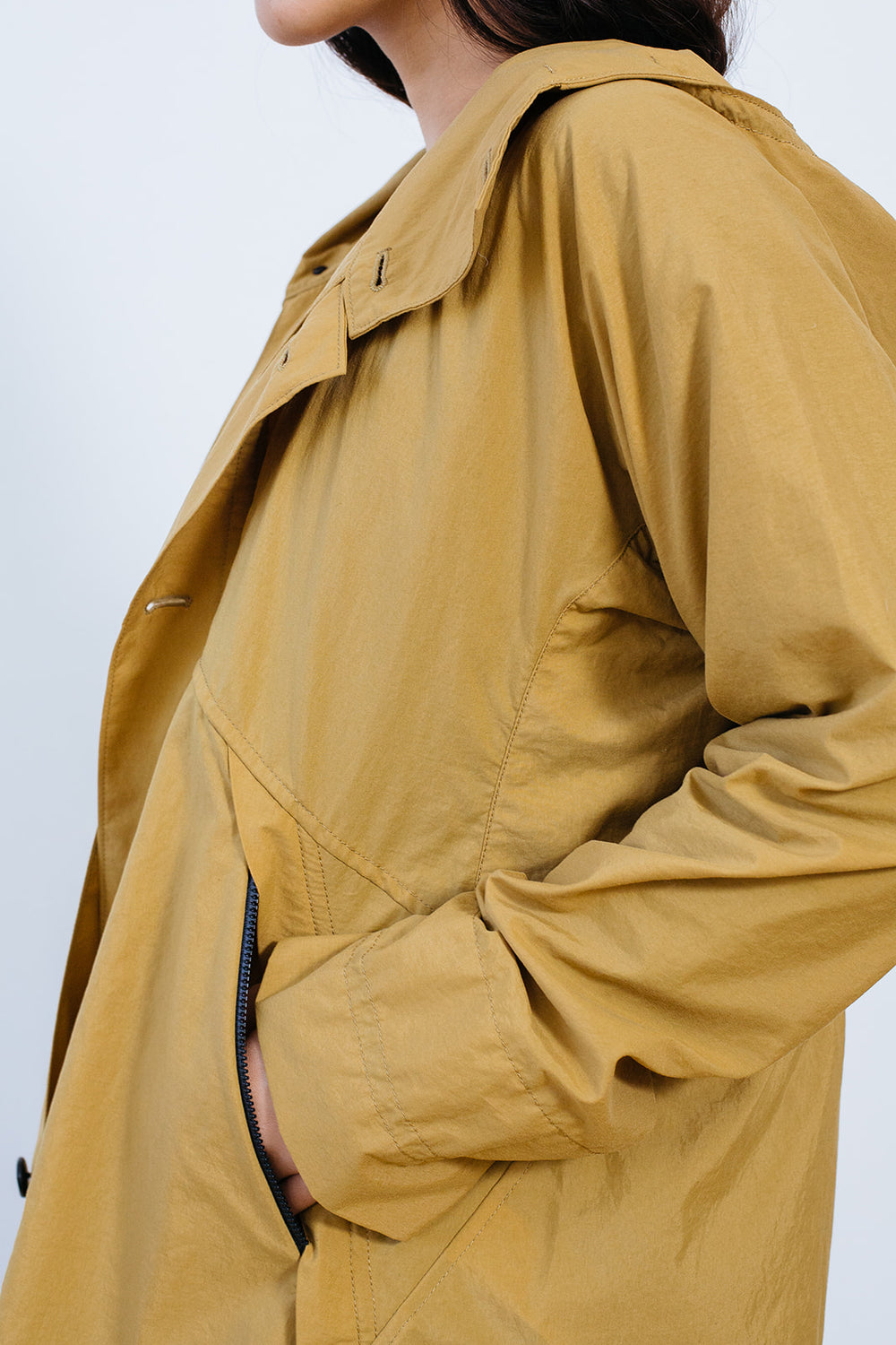 Rain Jacket, Ochre