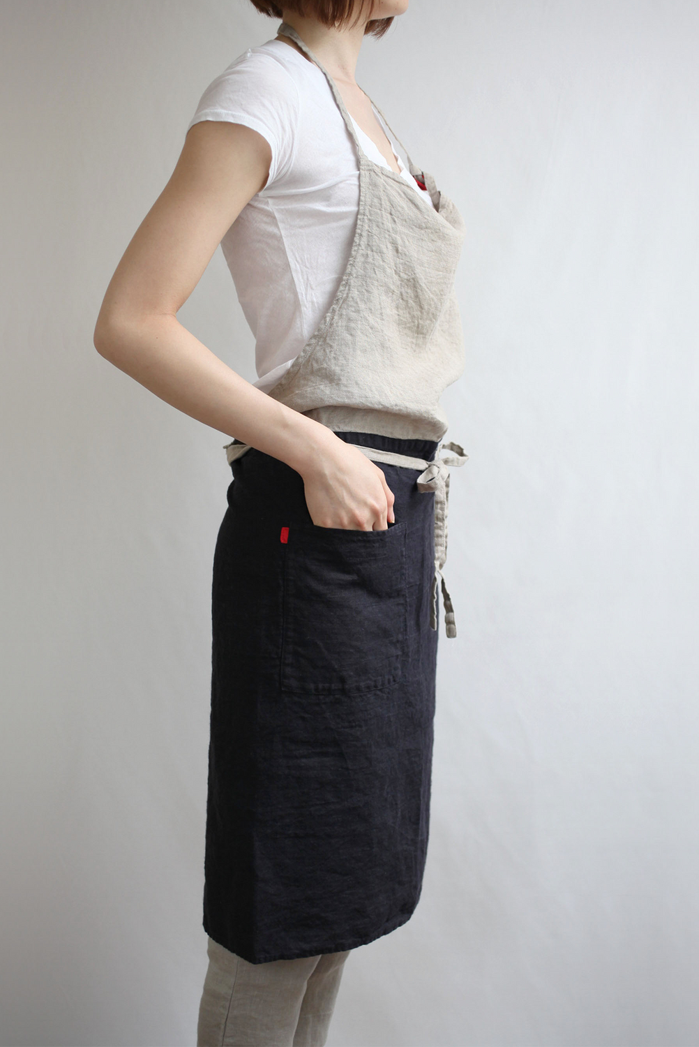 Carina Apron Noir