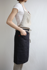 Carina Apron Noir