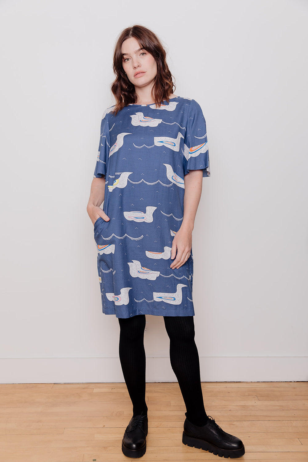 Blue Morning Port Dress