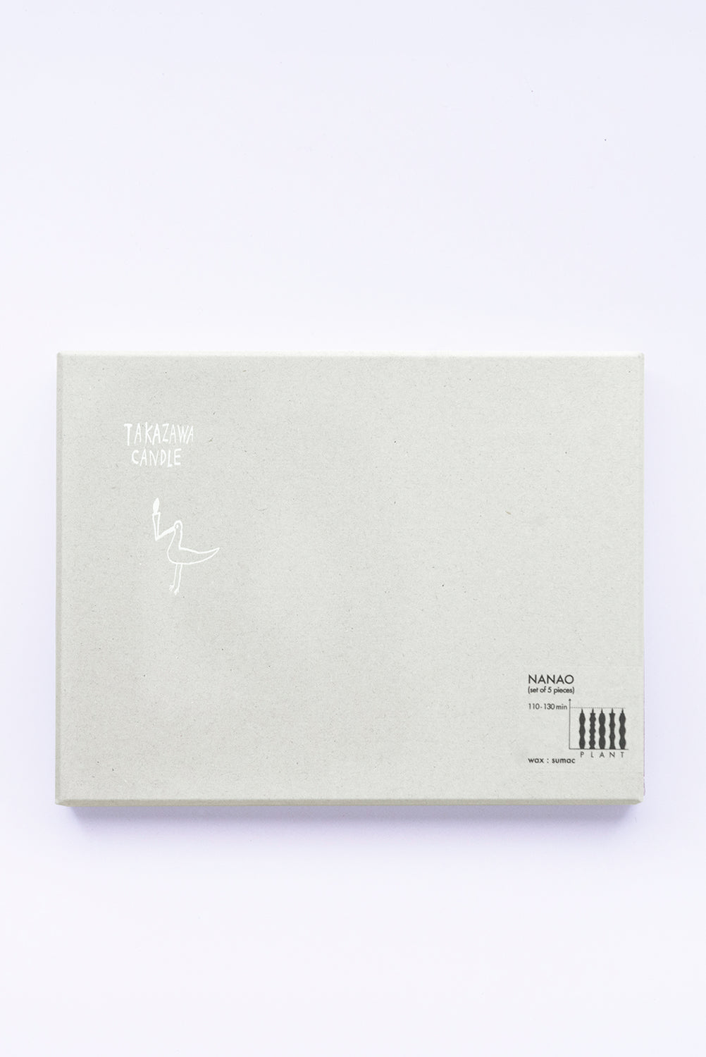 Nanao 5 Piece Candle Set A