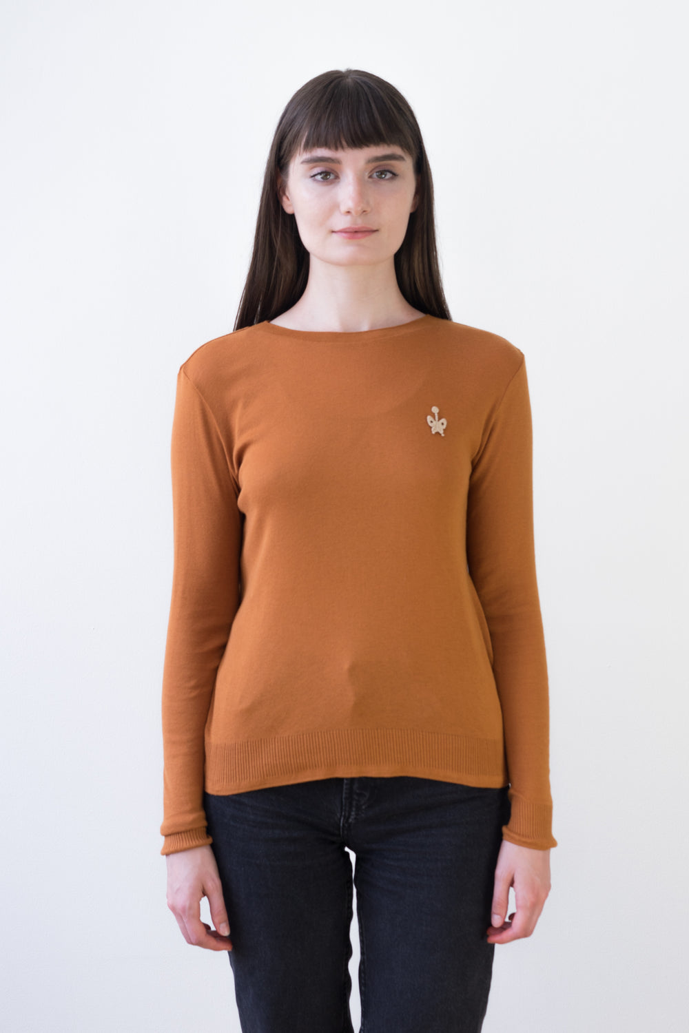 Burnt Orange Poem Top