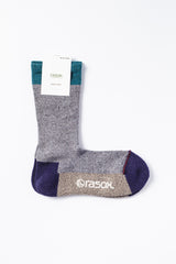 Crew Sports Socks Grey Heather