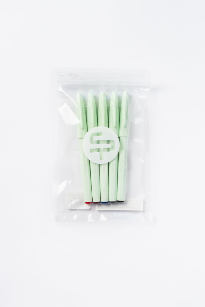 Brush 5 Color Pen Set