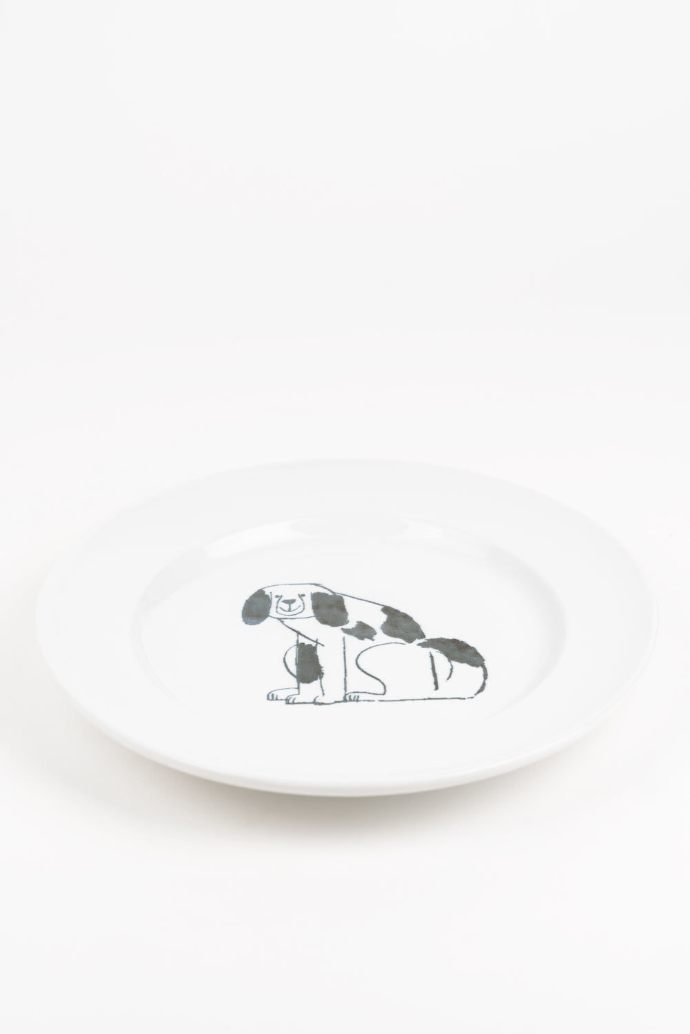 Toraneko Bonbon Dog Round Plate Large