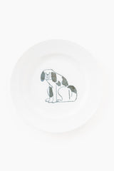 Toraneko Bonbon Dog Round Plate Large