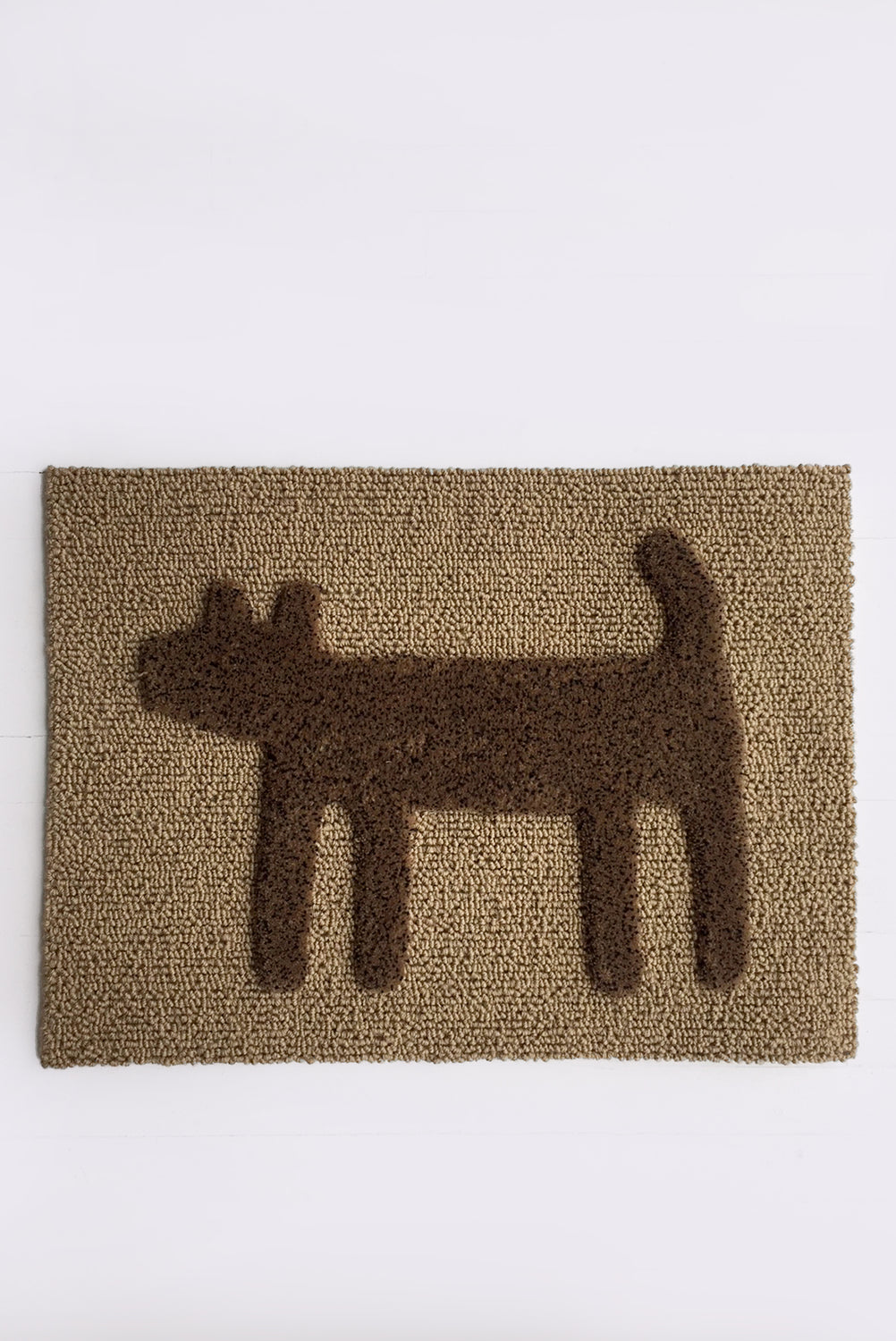 Dog Doormat, Brown Mix