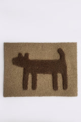 Dog Doormat, Brown Mix