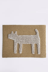 Dog Doormat, Ivory Mix