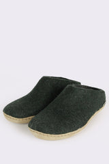 Forest Green Slippers