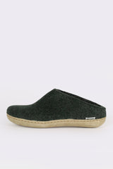 Forest Green Slippers