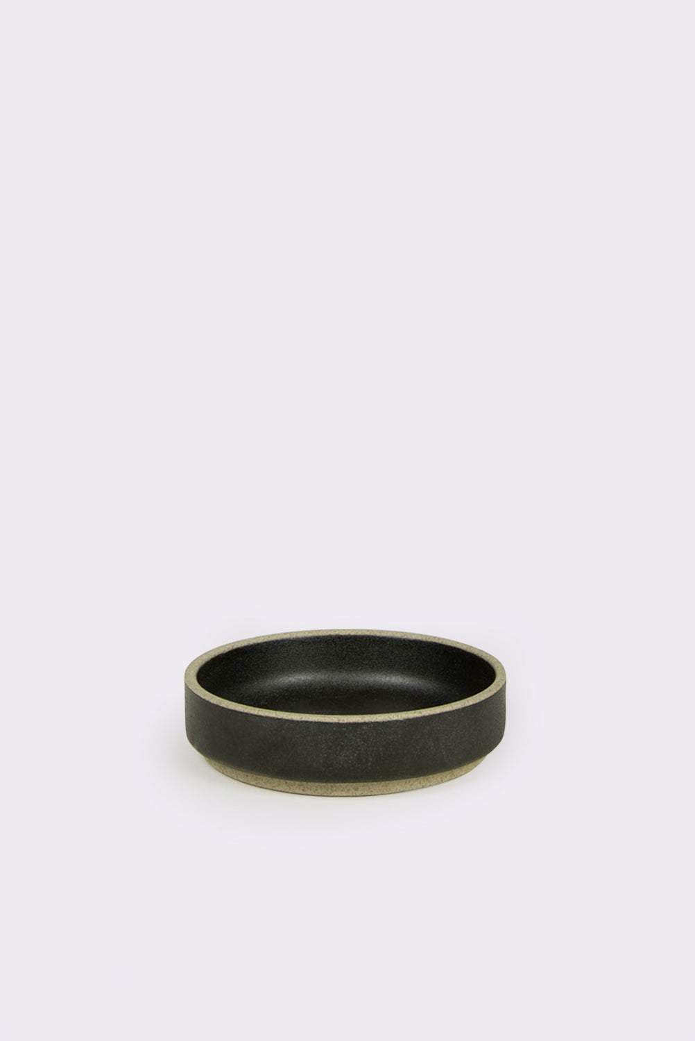 Small Porcelain Plate Black