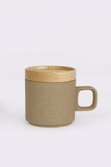 Short Porcelain Mug, Natural