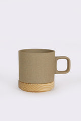 Short Porcelain Mug, Natural