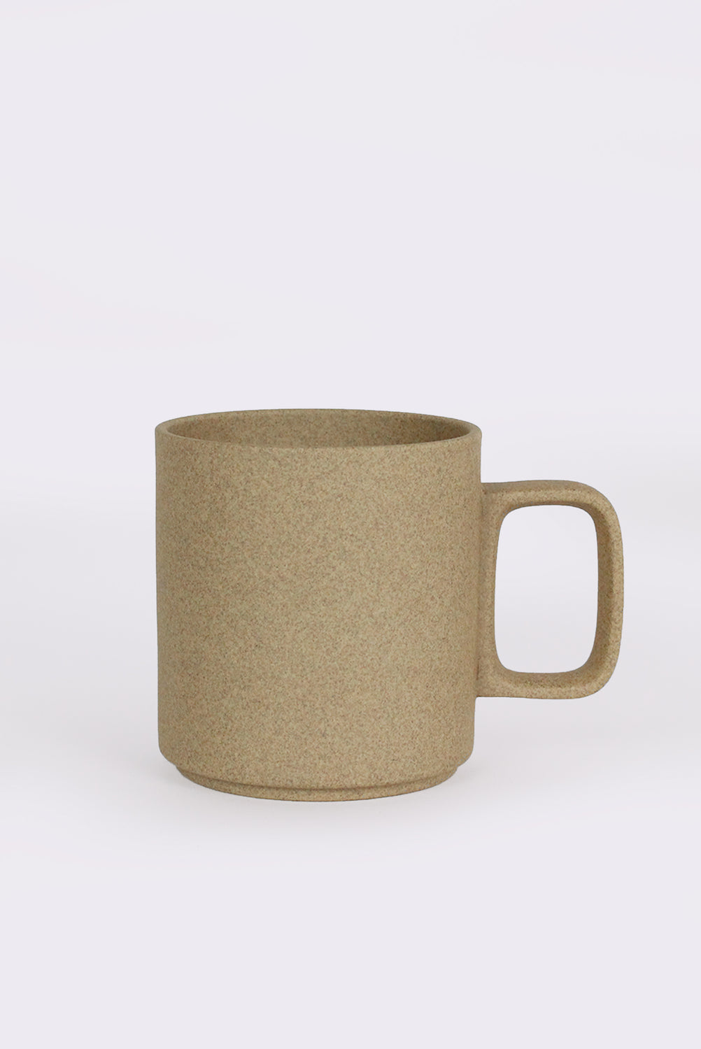 Tall Porcelain Mug, Natural