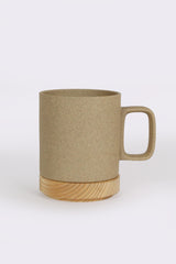 Tall Porcelain Mug, Natural