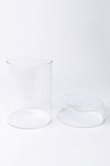 Schale Glass Case with Lid, Large