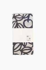 RINGO Apple Tenugui Dark Grey