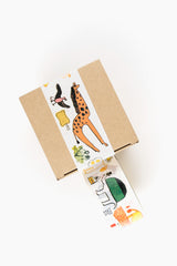Wide Adhesive Tape with Animals