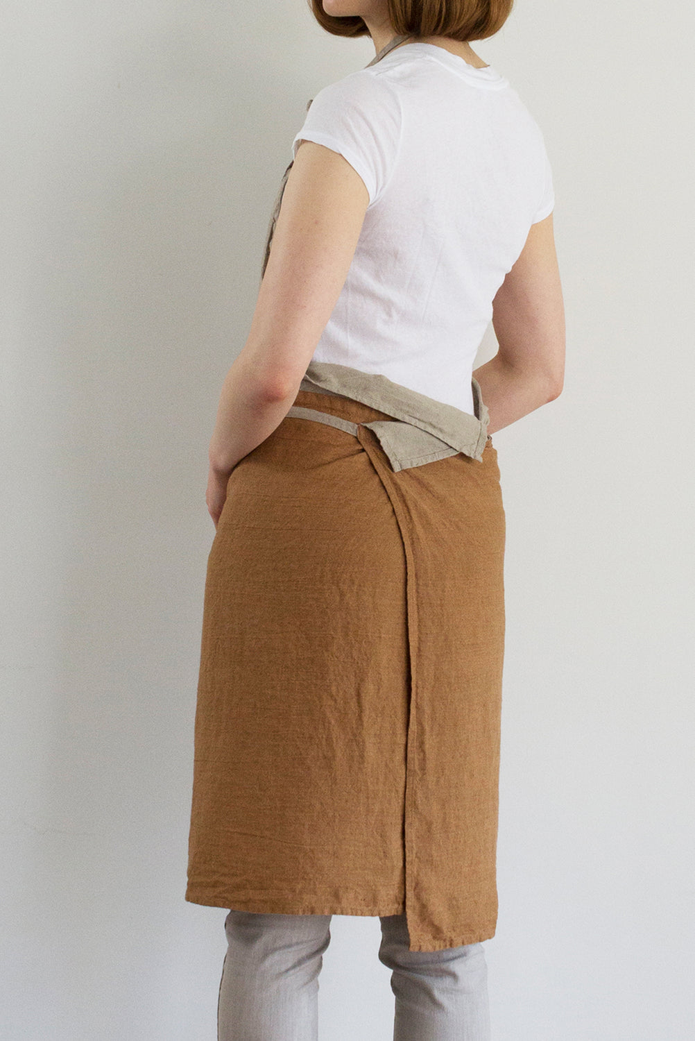 Carina Apron Ochre